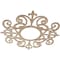 Ekena Millwork Dijon Wood Fretwork Pierced Ceiling Medallion, Red Oak, 36"OD x 11 3/4"ID x 3/8"T CMWP36X36X0375DIRO - alternate 3